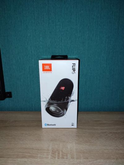 Лот: 20313047. Фото: 1. Колонка JBL Flip 5 Black. Новая... Портативные, беспроводные колонки
