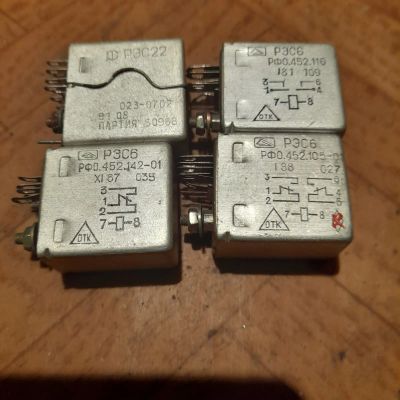 Лот: 25899337. Фото: 1. рэс 6 .рэс 22. Реле, тумблеры, переключатели