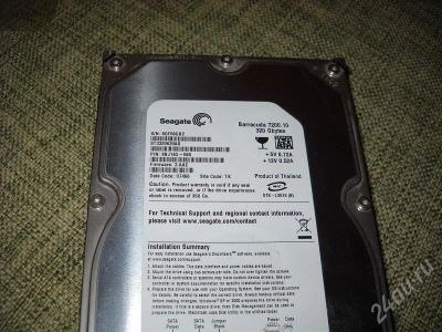 Лот: 712526. Фото: 1. Жесткий диск Seagate 320 Gb/Гб... Жёсткие диски (HDD)