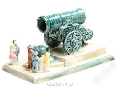 Лот: 2675953. Фото: 1. царь-пушка конаково. конаковский... Фарфор, керамика