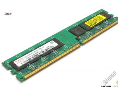 Лот: 4532077. Фото: 1. 2 плашки памяти DDR 2 Hynix PC... Оперативная память