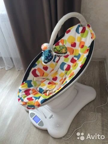 Лот: 7243992. Фото: 1. Шезлонг, шезлонг-качеля mamaRoo... Ходунки, прыгунки, качели