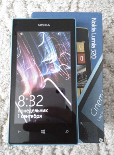 Лот: 4511347. Фото: 1. Nokia Lumia 520 На гарантии!. Смартфоны