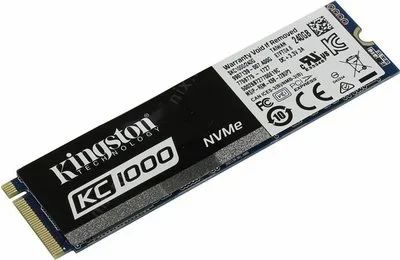 Лот: 10544158. Фото: 1. SSD Kingston KC1000 SKC1000/240G... SSD-накопители
