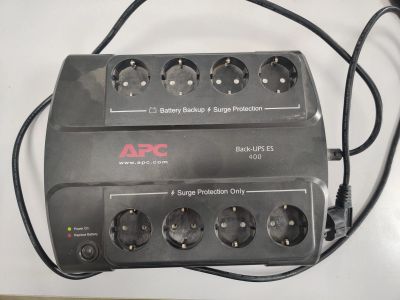 Лот: 19055130. Фото: 1. ИБП APC Back-UPS ES 400 (BE400-RS... ИБП, аккумуляторы для ИБП