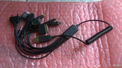 Лот: 9564332. Фото: 1. переходник USB под все типы телефонов. Дата-кабели, переходники