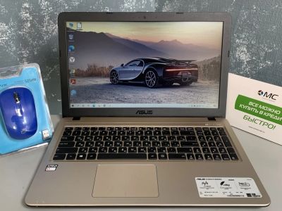 Лот: 18745813. Фото: 1. Ноутбук Asus AMD E1-7010 2 ядра... Ноутбуки