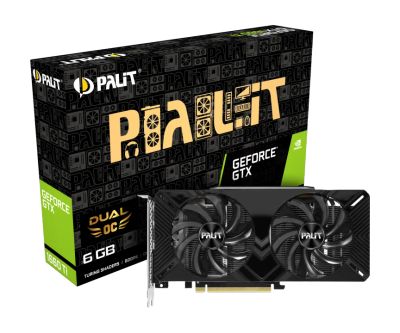 Лот: 17112716. Фото: 1. Видеокарта Palit GeForce GTX 1660... Видеокарты