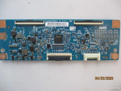 Лот: 15601605. Фото: 1. Samsung T-con T430HVN01.6 CTRL... Запчасти для телевизоров, видеотехники, аудиотехники