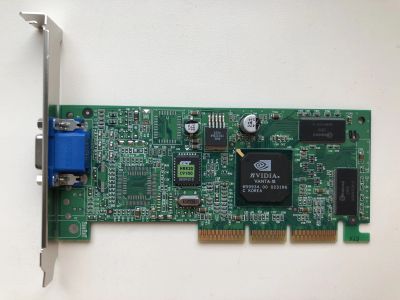 Лот: 20934113. Фото: 1. AGP 16Mb MicroStar MS-8830 rev... Видеокарты