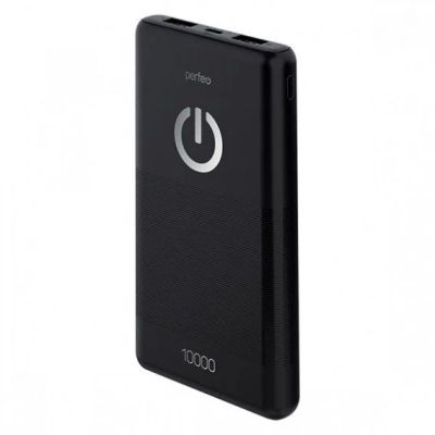 Лот: 17163335. Фото: 1. Внешний аккумулятор 10000mAh Perfeo... Внешние, портативные аккумуляторы для смартфонов (Power bank)