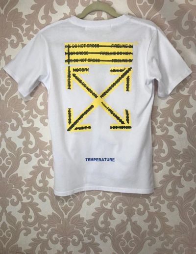 Лот: 12138988. Фото: 1. Футболка off-white Temperature... Футболки, поло