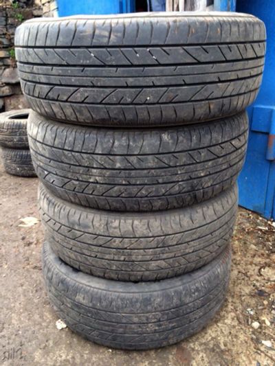 Лот: 7349285. Фото: 1. Продам комплект шины, лето bridgestone... Шины