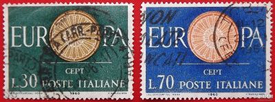 Лот: 2935180. Фото: 1. (№2863) марки "Europa-CEPT 1960... Марки