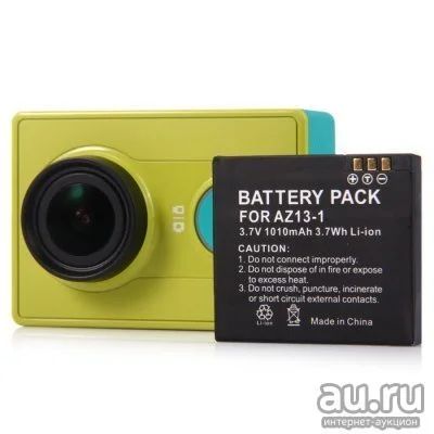 Лот: 9371855. Фото: 1. Xiaomi Yi Сяоми уи (XiaoYi) батарея... Аккумуляторы, зарядные