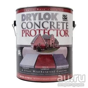 Лот: 1069387. Фото: 1. DryLok Concrete Protector лак-пропитка... Краски, лаки, растворитель