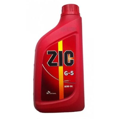 Лот: 14493077. Фото: 1. ZIC G-5 80W90 , 1L (масло трансмисионное... Масла, жидкости