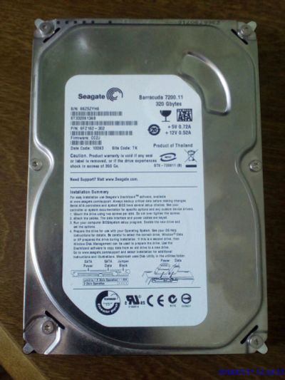 Лот: 11805821. Фото: 1. Жёсткий диск Seagate ST3320613AS... Жёсткие диски (HDD)