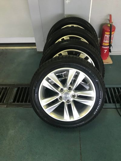 Лот: 12324876. Фото: 1. Комплект зимних колес Michelin... Шины на дисках
