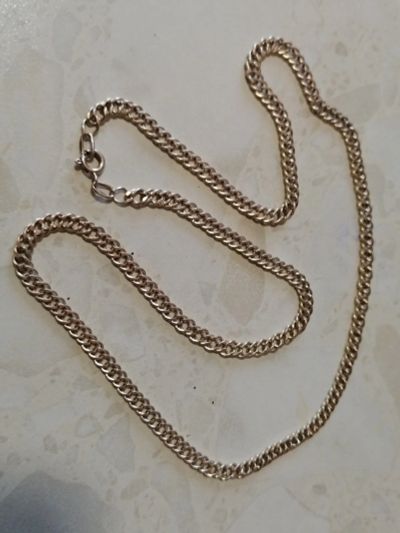 Лот: 15486387. Фото: 1. Серебряная цепочка 11,75гр. Цепочки