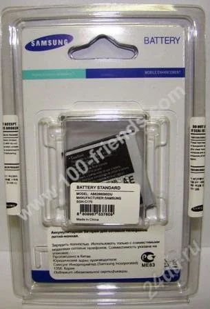 Лот: 1812967. Фото: 1. Аккумулятор оригинал Samsung C170. Аккумуляторы
