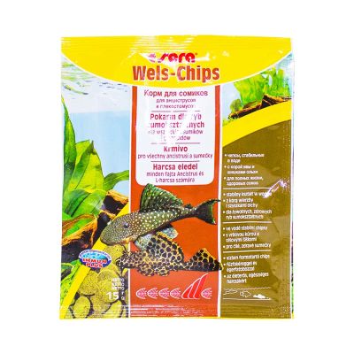 Лот: 10400587. Фото: 1. Корм sera wels-chips для анциструсов... Корма
