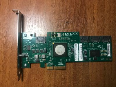 Лот: 18448594. Фото: 1. RAID контроллер LSI Logic SAS3041E-HP. Платы расширения, контроллеры, доп. порты