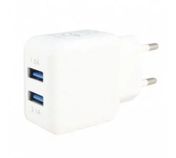 Лот: 16422789. Фото: 1. Сетевой адаптер Moxmo 2 USB 2A... Зарядные устройства, блоки питания, адаптеры сетевые для смартфонов
