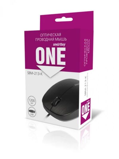Лот: 20312333. Фото: 1. Мышь SmartBuy - Чёрный. Клавиатуры и мыши