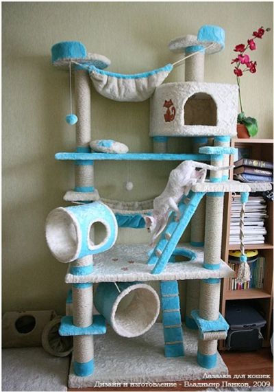 Лот: 3741148. Фото: 1. Кошачий Игровой комплекс. Домики, переноски, клетки, когтеточки