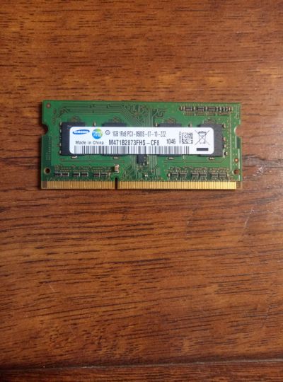 Лот: 19171704. Фото: 1. Samsung M471B2873FHS-CF8 SO-DIMM... Оперативная память