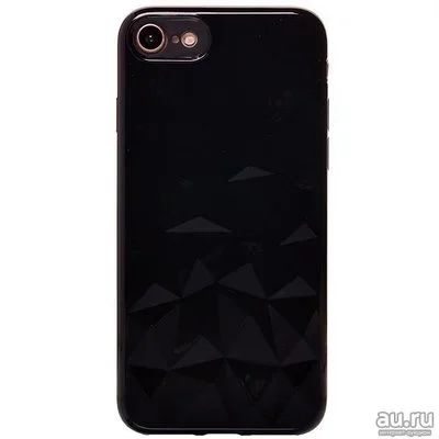 Лот: 12988472. Фото: 1. Чехол iPhone 7/ 8 Силикон Черный... Чехлы, бамперы