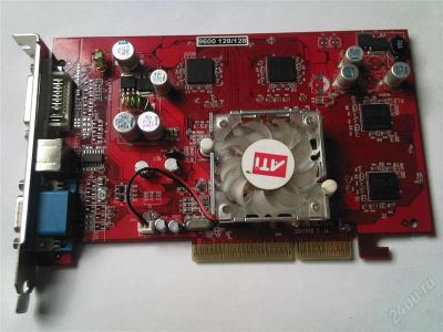 Лот: 1677561. Фото: 1. ATI RADEON 9600 128 Мб. Видеокарты