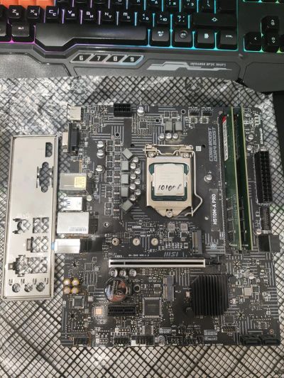 Лот: 23603070. Фото: 1. intel i3 10100F (4 ядра 8 потоков... Комплекты запчастей