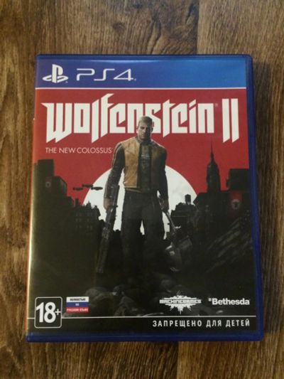 Лот: 10983651. Фото: 1. Wolfenstein 2 the new colossus... Игры для консолей