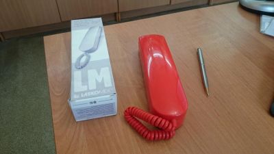 Лот: 5201351. Фото: 1. Трубка LM-8d красная Laskomex... Домофонные системы