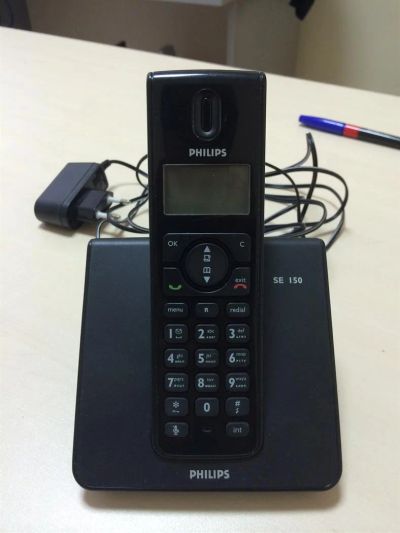 Лот: 3668380. Фото: 1. Радиотелефон Philips SE 150 DECT. DECT и радиотелефоны