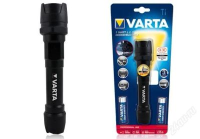 Лот: 2899040. Фото: 1. Фонарь Varta Indestructible 1... Фонарики