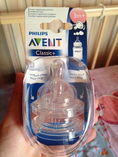 Лот: 8290976. Фото: 1. Соски Philips Avent 3+. Всё для кормления