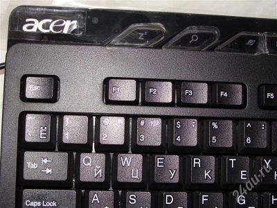 Лот: 545824. Фото: 1. Acer usb клавиатура черная (новая... Клавиатуры и мыши