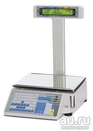 Лот: 13567647. Фото: 1. Весы с печатью этикеток Digi SM-300... Торговое