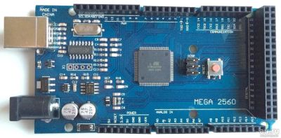 Лот: 9627149. Фото: 1. Arduino Mega 2560 R3 в упаковке... Микроконтроллеры
