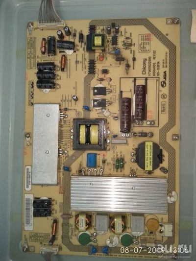 Лот: 14130165. Фото: 1. psu V71A00022900 N150A001L tv... Запчасти для телевизоров, видеотехники, аудиотехники