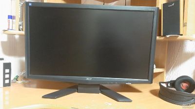 Лот: 14623404. Фото: 1. ЖК монитор Acer X243HQ 23,6". ЖК-мониторы