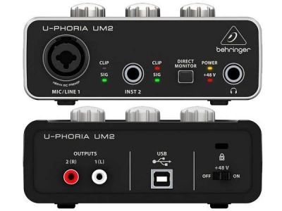Лот: 18235825. Фото: 1. Внешняя звуковая карта Behringer... Звуковые карты