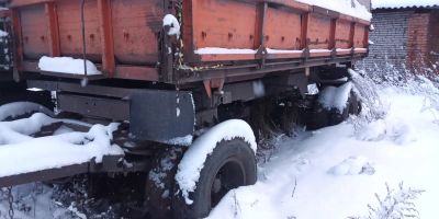 Лот: 24978842. Фото: 1. Прицеп самосвальный НЕФАЗ. Прицепы, полуприцепы