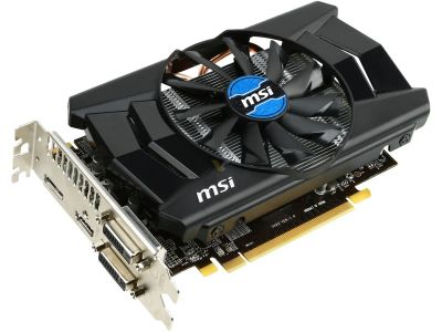 Лот: 9893559. Фото: 1. Видеокарта PCI-E 1024Mb MSI Radeon... Видеокарты