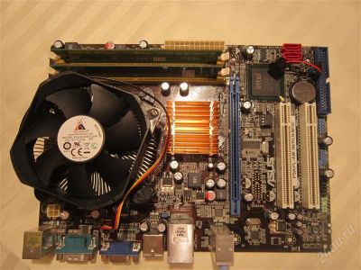 Лот: 2909836. Фото: 1. Материнская плата Asus p5kpl-am... Материнские платы