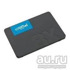 Лот: 18049215. Фото: 1. SSD SATA 480Gb 2.5" Crucial BX500... SSD-накопители