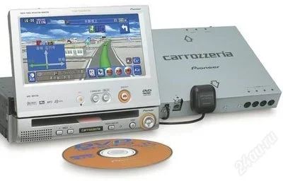 Лот: 2909859. Фото: 1. Pioneer-Carrozzeria AVIC-DRV250... Мониторы, DVD